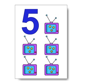 okul öncesi çocuklar sayıları tanıyalım çalışma sayfaları